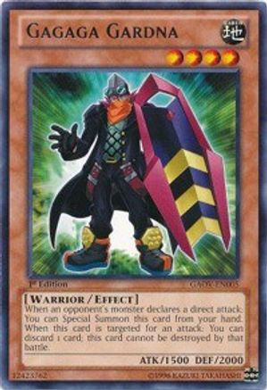 Gagaga Gardna (GAOV-EN005) - Galactic Overlord 1st Edition Galactic Overlord Yugioh Single  Squirtle Squad Card Shop.