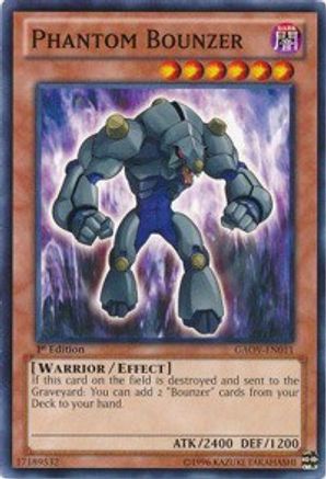 Phantom Bounzer (GAOV-EN011) - Galactic Overlord 1st Edition Galactic Overlord Yugioh Single  Squirtle Squad Card Shop.