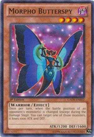 Morpho Butterspy (GAOV-EN012) - Galactic Overlord Unlimited Galactic Overlord Yugioh Single  Squirtle Squad Card Shop.