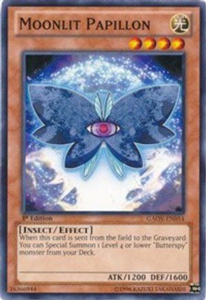 Moonlit Papillon (GAOV-EN014) - Galactic Overlord Unlimited Galactic Overlord Yugioh Single  Squirtle Squad Card Shop.
