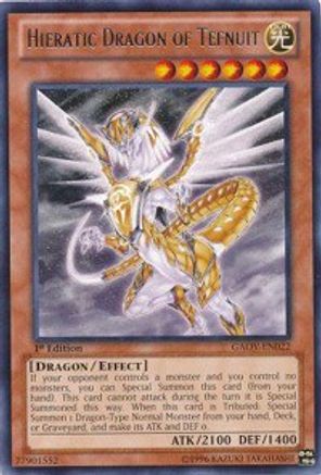 Hieratic Dragon of Tefnuit (GAOV-EN022) - Galactic Overlord Unlimited Galactic Overlord Yugioh Single  Squirtle Squad Card Shop.