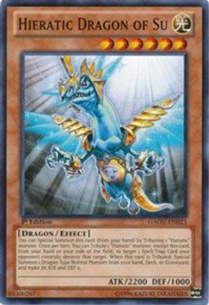 Hieratic Dragon of Su (GAOV-EN023) - Galactic Overlord Unlimited Galactic Overlord Yugioh Single  Squirtle Squad Card Shop.