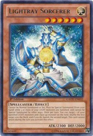 Lightray Sorcerer (GAOV-EN032) - Galactic Overlord 1st Edition Galactic Overlord Yugioh Single  Squirtle Squad Card Shop.