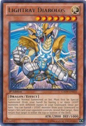 Lightray Diabolos (GAOV-EN035) - Galactic Overlord 1st Edition Galactic Overlord Yugioh Single  Squirtle Squad Card Shop.