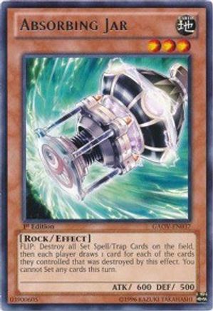 Absorbing Jar (GAOV-EN037) - Galactic Overlord Unlimited Galactic Overlord Yugioh Single  Squirtle Squad Card Shop.