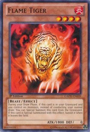 Flame Tiger (GAOV-EN039) - Galactic Overlord Unlimited Galactic Overlord Yugioh Single  Squirtle Squad Card Shop.