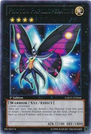 Photon Papilloperative (GAOV-EN044) - Galactic Overlord 1st Edition Galactic Overlord Yugioh Single  Squirtle Squad Card Shop.