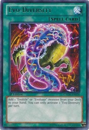 Evo-Diversity (GAOV-EN058) - Galactic Overlord 1st Edition Galactic Overlord Yugioh Single  Squirtle Squad Card Shop.