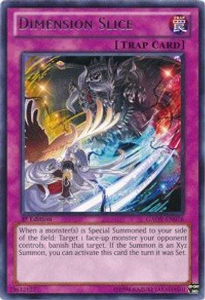 Dimension Slice (GAOV-EN076) - Galactic Overlord Unlimited Galactic Overlord Yugioh Single  Squirtle Squad Card Shop.