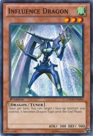 Influence Dragon (GAOV-EN093) - Galactic Overlord Unlimited Galactic Overlord Yugioh Single  Squirtle Squad Card Shop.