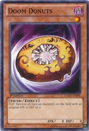 Doom Donuts (GAOV-EN096) - Galactic Overlord Unlimited Galactic Overlord Yugioh Single  Squirtle Squad Card Shop.
