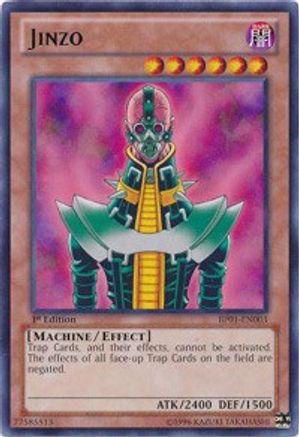Jinzo (BP01-EN003) - Battle Pack: Epic Dawn 1st Edition Battle Pack: Epic Dawn Yugioh Single  Squirtle Squad Card Shop.