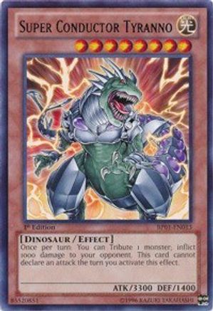 Super Conductor Tyranno (BP01-EN013) - Battle Pack: Epic Dawn 1st Edition Battle Pack: Epic Dawn Yugioh Single  Squirtle Squad Card Shop.