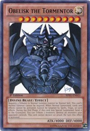 Obelisk the Tormentor (BP01-EN021) - Battle Pack: Epic Dawn 1st Edition Battle Pack: Epic Dawn Yugioh Single  Squirtle Squad Card Shop.