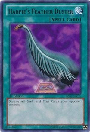 Harpie's Feather Duster (BP01-EN035) - Battle Pack: Epic Dawn 1st Edition Battle Pack: Epic Dawn Yugioh Single  Squirtle Squad Card Shop.