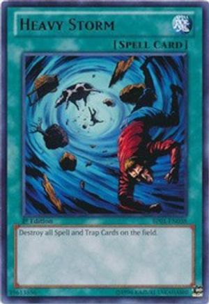 Heavy Storm (BP01-EN038) - Battle Pack: Epic Dawn 1st Edition Battle Pack: Epic Dawn Yugioh Single  Squirtle Squad Card Shop.