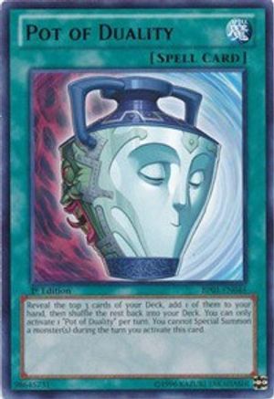 Pot of Duality (BP01-EN046) - Battle Pack: Epic Dawn 1st Edition Battle Pack: Epic Dawn Yugioh Single  Squirtle Squad Card Shop.