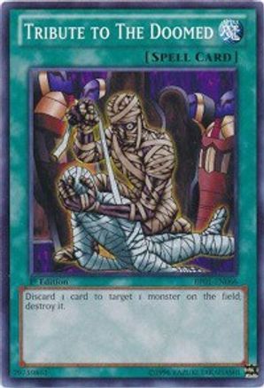 Tribute to the Doomed (BP01-EN066) - Battle Pack: Epic Dawn 1st Edition Battle Pack: Epic Dawn Yugioh Single  Squirtle Squad Card Shop.