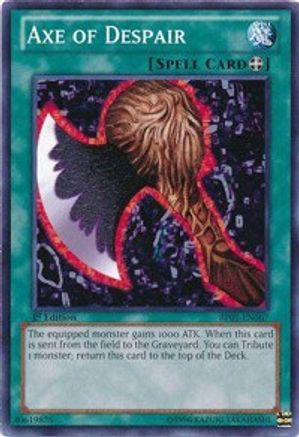 Axe of Despair (BP01-EN067) - Battle Pack: Epic Dawn 1st Edition Battle Pack: Epic Dawn Yugioh Single  Squirtle Squad Card Shop.