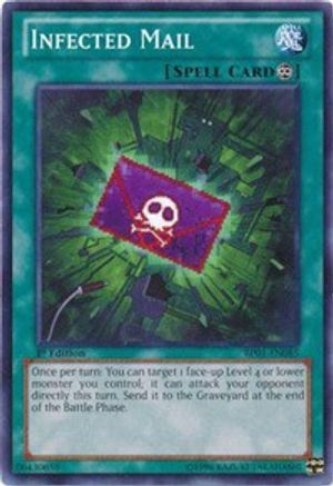 Infected Mail (BP01-EN085) - Battle Pack: Epic Dawn Unlimited Battle Pack: Epic Dawn Yugioh Single  Squirtle Squad Card Shop.