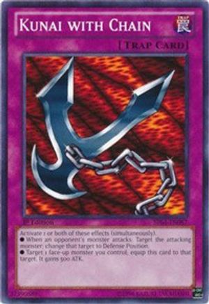 Kunai with Chain (BP01-EN087) - Battle Pack: Epic Dawn 1st Edition Battle Pack: Epic Dawn Yugioh Single  Squirtle Squad Card Shop.