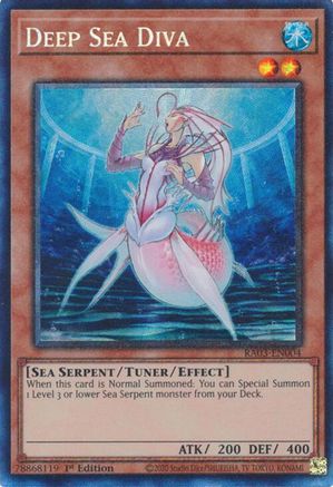 Deep Sea Diva (PCR) (RA03-EN004) - Quarter Century Bonanza 1st Edition Quarter Century Bonanza Yugioh Single  Squirtle Squad Card Shop.