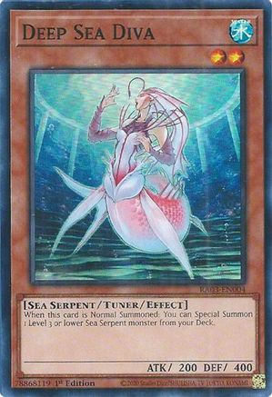 Deep Sea Diva (RA03-EN004) - Quarter Century Bonanza 1st Edition Quarter Century Bonanza Yugioh Single  Squirtle Squad Card Shop.
