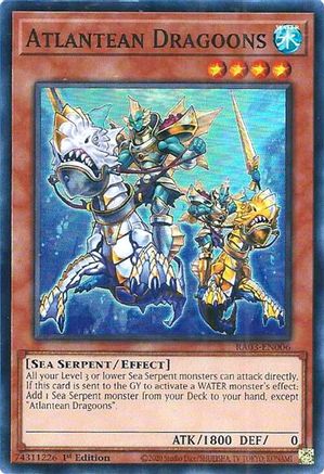 Atlantean Dragoons (RA03-EN006) - Quarter Century Bonanza 1st Edition Quarter Century Bonanza Yugioh Single  Squirtle Squad Card Shop.