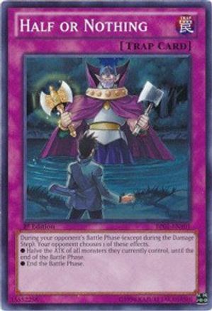 Half or Nothing (BP01-EN101) - Battle Pack: Epic Dawn Unlimited Battle Pack: Epic Dawn Yugioh Single  Squirtle Squad Card Shop.