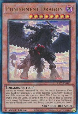 Punishment Dragon (PUR) (RA03-EN015) - Quarter Century Bonanza 1st Edition Quarter Century Bonanza Yugioh Single  Squirtle Squad Card Shop.