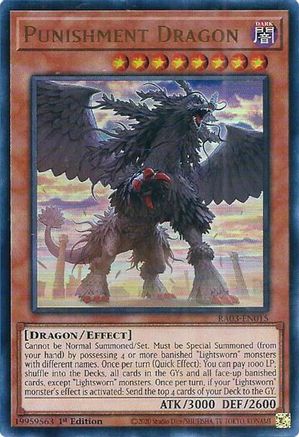 Punishment Dragon (UR) (RA03-EN015) - Quarter Century Bonanza 1st Edition Quarter Century Bonanza Yugioh Single  Squirtle Squad Card Shop.