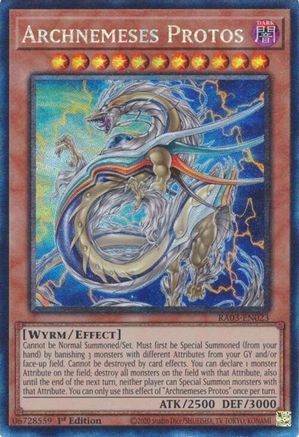 Archnemeses Protos (PCR) (RA03-EN023) - Quarter Century Bonanza 1st Edition Quarter Century Bonanza Yugioh Single  Squirtle Squad Card Shop.