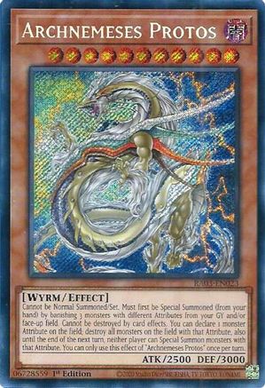 Archnemeses Protos (Secret Rare) (RA03-EN023) - Quarter Century Bonanza 1st Edition Quarter Century Bonanza Yugioh Single  Squirtle Squad Card Shop.