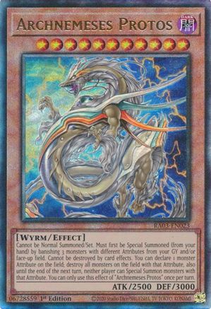 Archnemeses Protos (PUR) (RA03-EN023) - Quarter Century Bonanza 1st Edition Quarter Century Bonanza Yugioh Single  Squirtle Squad Card Shop.