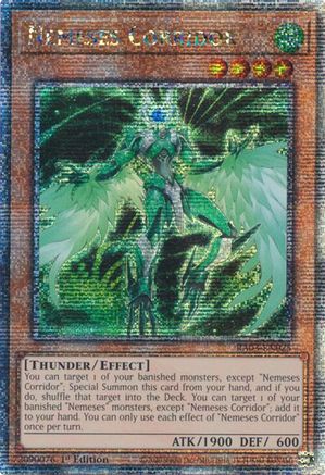 Nemeses Corridor (Quarter Century Secret Rare) (RA03-EN025) - Quarter Century Bonanza 1st Edition Quarter Century Bonanza Yugioh Single  Squirtle Squad Card Shop.