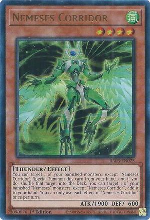 Nemeses Corridor (UR) (RA03-EN025) - Quarter Century Bonanza 1st Edition Quarter Century Bonanza Yugioh Single  Squirtle Squad Card Shop.