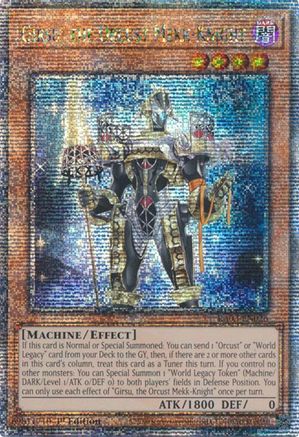 Girsu, the Orcust Mekk-Knight (Quarter Century Secret Rare) (RA03-EN026) - Quarter Century Bonanza 1st Edition Quarter Century Bonanza Yugioh Single  Squirtle Squad Card Shop.