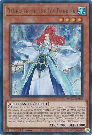 Revealer of the Ice Barrier (UR) (RA03-EN028) - Quarter Century Bonanza 1st Edition Quarter Century Bonanza Yugioh Single  Squirtle Squad Card Shop.