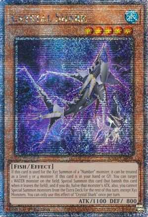Crystal Shark (Quarter Century Secret Rare) (RA03-EN031) - Quarter Century Bonanza 1st Edition Quarter Century Bonanza Yugioh Single  Squirtle Squad Card Shop.