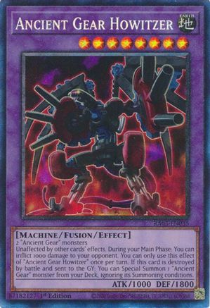 Ancient Gear Howitzer (PCR) (RA03-EN035) - Quarter Century Bonanza 1st Edition Quarter Century Bonanza Yugioh Single  Squirtle Squad Card Shop.