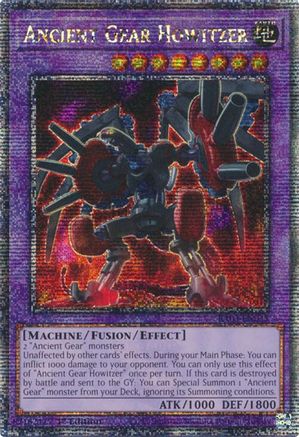 Ancient Gear Howitzer (Quarter Century Secret Rare) (RA03-EN035) - Quarter Century Bonanza 1st Edition Quarter Century Bonanza Yugioh Single  Squirtle Squad Card Shop.