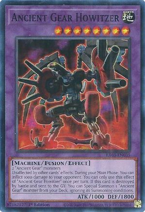 Ancient Gear Howitzer (RA03-EN035) - Quarter Century Bonanza 1st Edition Quarter Century Bonanza Yugioh Single  Squirtle Squad Card Shop.