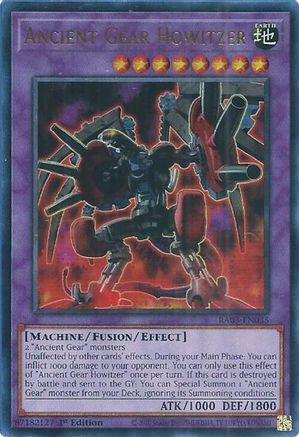 Ancient Gear Howitzer (UR) (RA03-EN035) - Quarter Century Bonanza 1st Edition Quarter Century Bonanza Yugioh Single  Squirtle Squad Card Shop.
