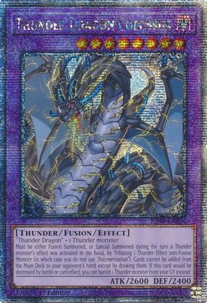 Thunder Dragon Colossus (Quarter Century Secret Rare) (RA03-EN036) - Quarter Century Bonanza 1st Edition Quarter Century Bonanza Yugioh Single  Squirtle Squad Card Shop.