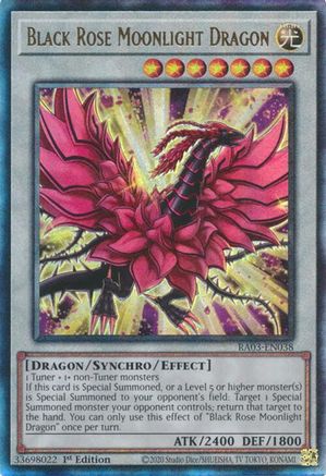Black Rose Moonlight Dragon (PUR) (RA03-EN038) - Quarter Century Bonanza 1st Edition Quarter Century Bonanza Yugioh Single  Squirtle Squad Card Shop.