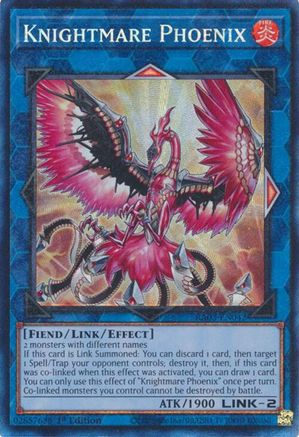 Knightmare Phoenix (PCR) (RA03-EN042) - Quarter Century Bonanza 1st Edition Quarter Century Bonanza Yugioh Single  Squirtle Squad Card Shop.
