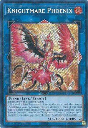 Knightmare Phoenix (Secret Rare) (RA03-EN042) - Quarter Century Bonanza 1st Edition Quarter Century Bonanza Yugioh Single  Squirtle Squad Card Shop.