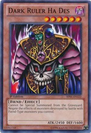 Dark Ruler Ha Des (BP01-EN122) - Battle Pack: Epic Dawn Unlimited Battle Pack: Epic Dawn Yugioh Single  Squirtle Squad Card Shop.