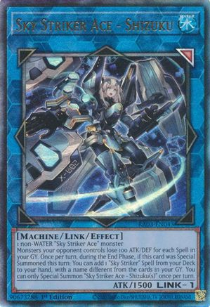 Sky Striker Ace - Shizuku (PUR) (RA03-EN043) - Quarter Century Bonanza 1st Edition Quarter Century Bonanza Yugioh Single  Squirtle Squad Card Shop.