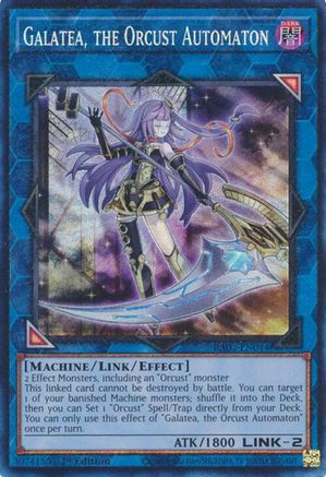 Galatea, the Orcust Automaton (PCR) (RA03-EN044) - Quarter Century Bonanza 1st Edition Quarter Century Bonanza Yugioh Single  Squirtle Squad Card Shop.